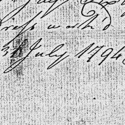 Document, 1794 July 31