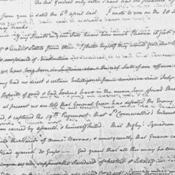 Document, 1781 November n.d.
