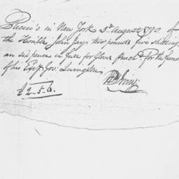 [Document, 1790 August 03]