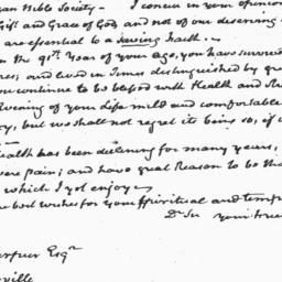 [Document, 1822 May 25]