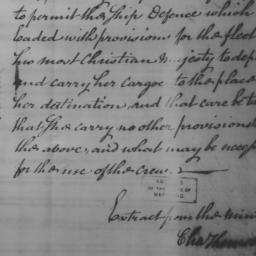 [Document, 1779 July 07]