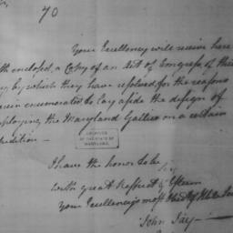 Document, 1779 January 15