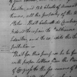 [Document, 1779 February 03]