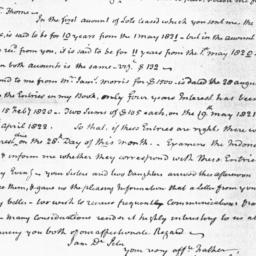 Document, 1823 August 11