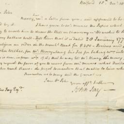 Document, 1807 December 15