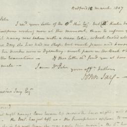 Document, 1807 March 12