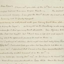 Document, 1823 January 28