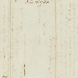 [Document, 1788 June 13]