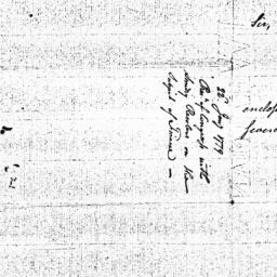 [Document, 1779 January 22]