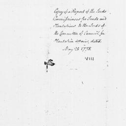 Document, 1775 May 25