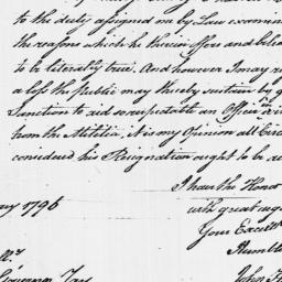 [Document, 1796 January 16]