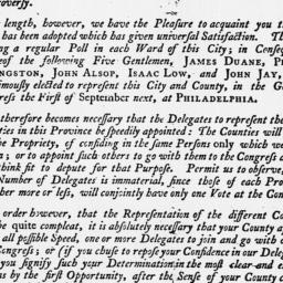 [Document, 1774 July 29]